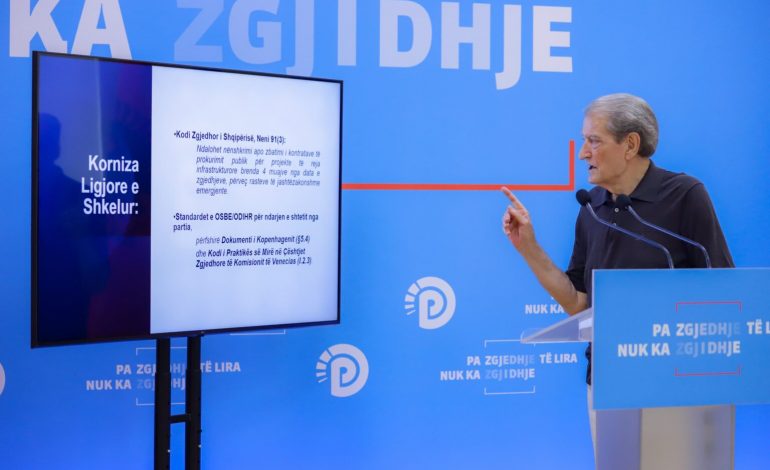 TENDERA GJATË FUSHATËS ELEKTORALE/ Berisha akuza kryebashkiakes së Durrësit Emirjana Sako