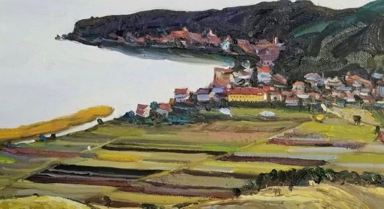 38 VEPRAT E POLOVINËS NË POGRADEC/ Pasqyrohet në telajo jeta rurale e Shqipëris