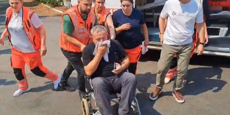NË LUFTË ME ZJARRET/ Nënkryetari i Bashkisë së Delvinës përfundon në spital