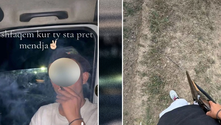 ME ARMË GJAHU NË DORË/ Çfarë postonte 14 vjeçari që vrau shokun në Maliq: Shfaqem kur ty s’ta pret mendja…