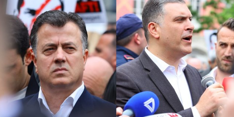 NISJA E SESIONIT TË RI PARLAMENTAR/ Flamur Noka dhe Tedi Blushi takohen në selinë blu