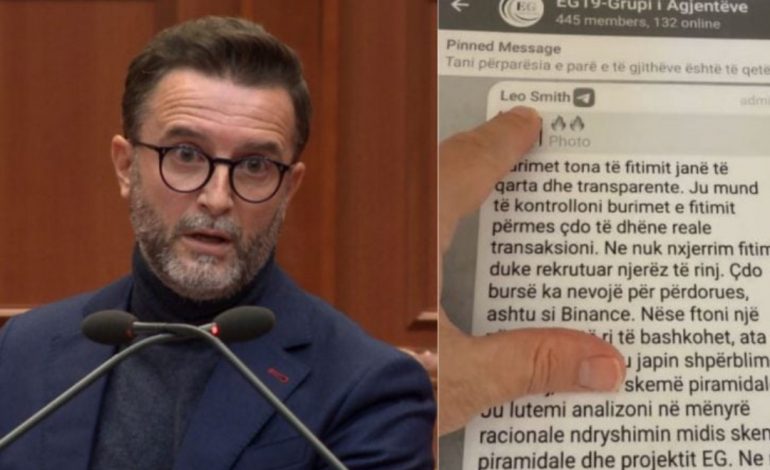 ERION BRAÇE NXJERR MESAZHIN/ Zbulohet emri i “Rapush Xhaferit” në piramida online. “Profesori” mori në qafë Divjakën dhe Lushnjën