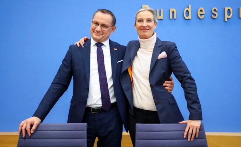 PËRMBYSJE NË SONDAZHET GJERMANE: AfD kalon CDU/CSU për herë të parë