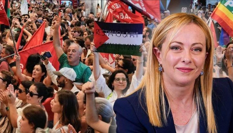 TUBIMET NË ITALI/ Meloni: Dhuna e pseudo-protestuesve, s’do e bëjë aspak më të mirë jetën e njerëzve në Gaza