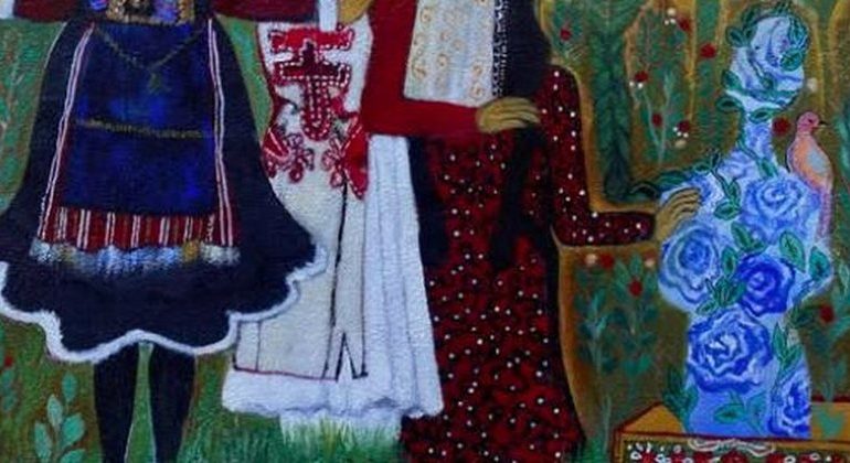 “VAJZA E LINDJES SË DIELLIT”/ Gruaja shqiptare në artin e Dafinë Vitijës
