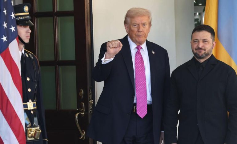 TRUMP TAKOHET ME ZELENSKYN/ Presidenti ukrainas mbërrin në Shtëpinë e Bardhë