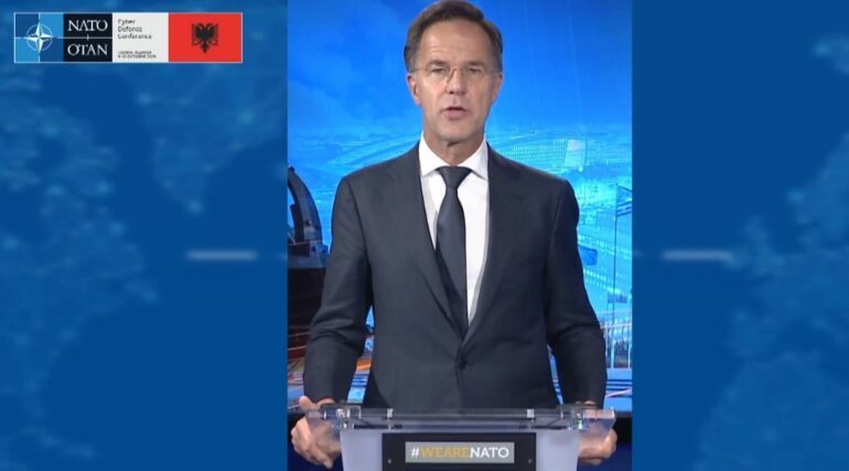 KONFERENCA E NATO-s NË TIRANË/ Rutte: Sot tastiera është armë lufte! Aktorë shtetërore e joshtetërorë punojnë kundër nesh