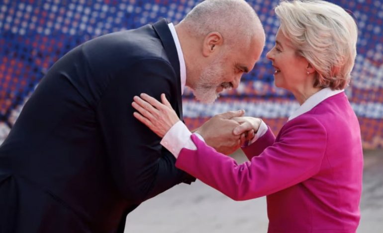 TURI NË BALLKANIN PERËNDIMOR/ Rama pret nesër në Tiranë Presidenten e Komisionit Europian. Zbardhet axhenda