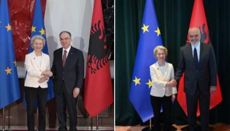 FORUMI I INVESTIMEVE BE-BALLKANI PERËNDIMOR/ Tirana ndalesa e parë për Ursula von der Leyen, presidentja e KE-së: Shqipëria në rrugën e duhur drejt BE-së
