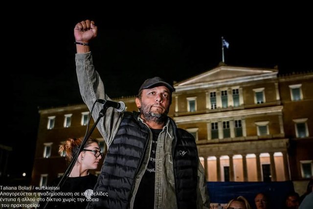 PAMJET/ Emigranti shqiptar Pano Ruçi në grevë urie prej 17 ditësh para Parlamentit grek