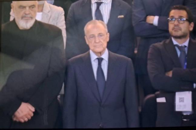 FOTOLAJM/ Rama në Madrid, ndjek nga stadiumi ndeshjen REAL MADRID- VIJAREAL