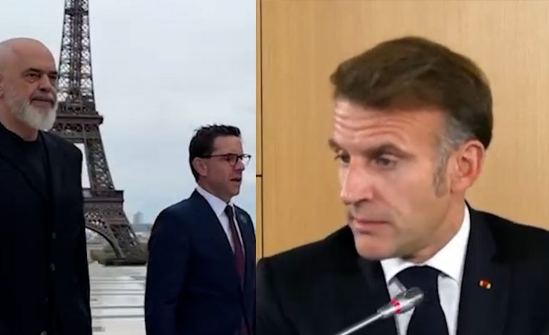 PUBLIKON VIDEON NGA PARISI/ Rama: Me ftesë të Macron, në punimet e Paris Peace Forum