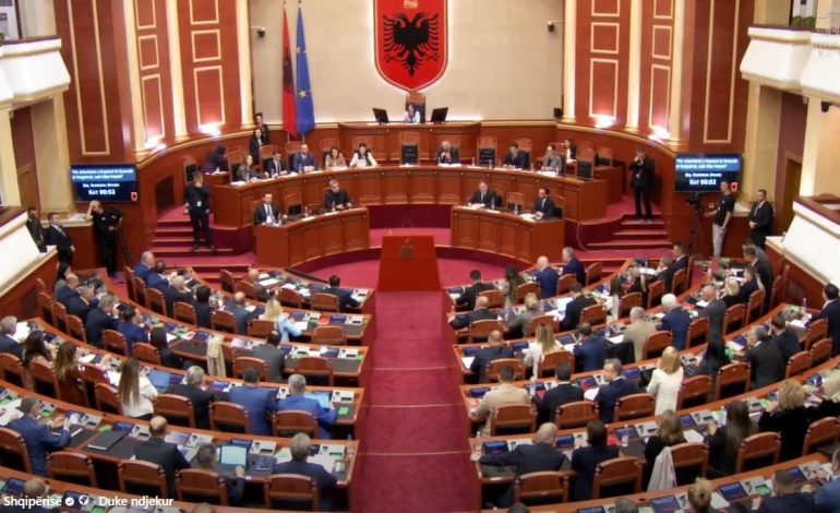 KUVEND/ PS rrëzon me 79 vota kërkesën e PD për shkarkimin e Peleshit, vetëm 10 vota kundër kryetarit