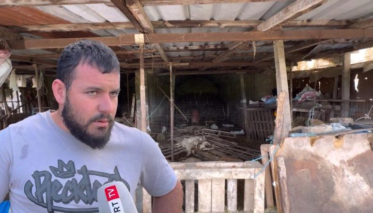 MOTI I KEQ NË SARANDË/ Fermeri: Stalla e bagëtive u përmbyt, 223 krerë të ngordhur, shteti të na ndihmojë