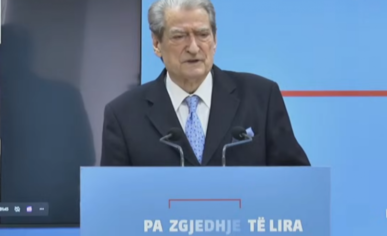 “ZGJEDHJET E 11 MAJIT, TË LIRA DH ETË NDERSHME”/ Berisha sulmon Marta Kos: Adhuruese pa kushte e Ramës