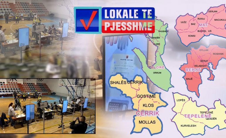 ZGJEDHJET E PJESSHME LOKALE/ Përfundon procesi i numërimit, të pesë bashkitë do të qeverisen nga socialistët (EMRAT)