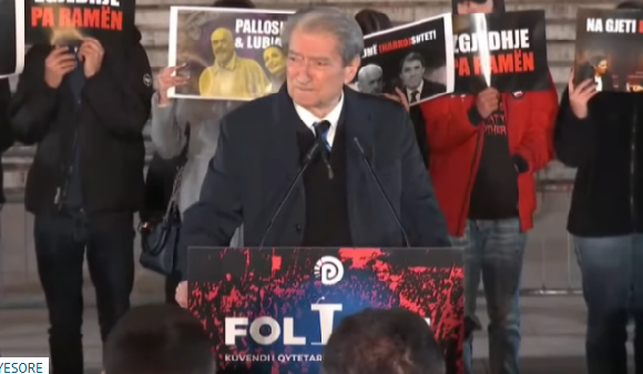 PROTESTA/ Kreu i PD Berisha para Kryeministrisë: Demokratët nuk janë vetëm, kemi mbështetje ndërkombëtare