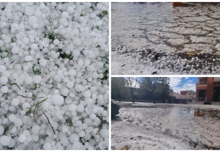 STUHI BRESHËRI NË GRAMSH/ Përmbyten rrugët e qytetit për shkak të motit të keq