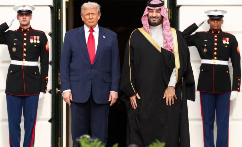 PRET PRINCIN SAUDIT TË KURORËS/ Trump: 600 mld dollarë investime nga Arabia Saudite në SHBA, kurse ne do t’i shesim” 48 avionë F-35