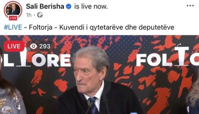 FOTOLAJM/ Berisha braktiset nga mbështetësit edhe në rrjetet sociale: E ndjekin vetëm 293 vetë