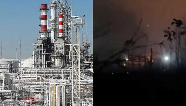 LUFTA/ Dronët e Kievit godasin rafinerinë ruse të naftës, mijëra banorë pa energji