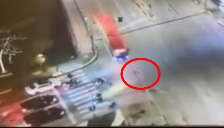 PAMJET/ I preu rrugën, momenti kur autobusi merr përpara vajzën që lëvizte me biçikletë! Arrestohet shoferi