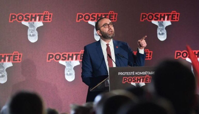 PROTESTA/ Gazmend Bardhi: Rama, Balluku dhe bandat prapa tyre duan që ne të heshtim, populli nuk dorëzohet deri në fitore