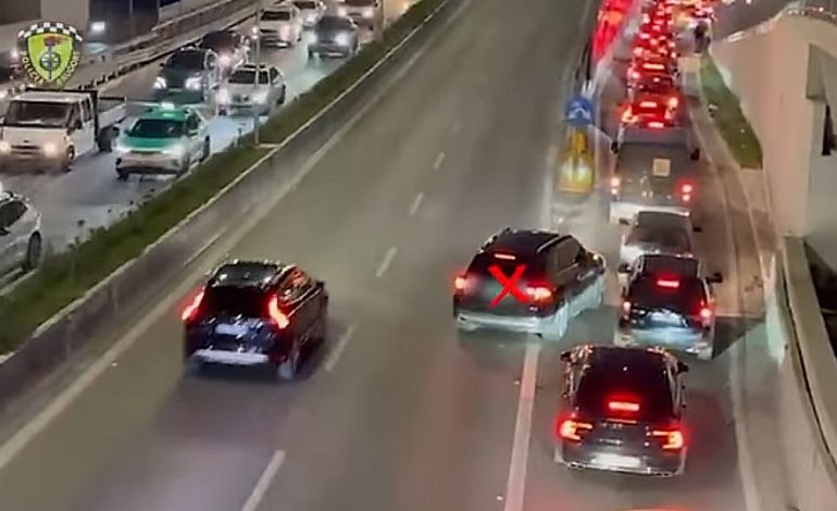 GJOBA 100 MIJË LEKË/ Kamerat e policisë në Tiranë po kapin shoferët që …