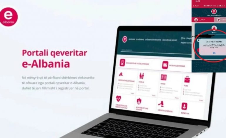 “e-ALBANIA” ENDE JASHTË FUNKSIONIT/ Qytetarët dhe bizneset nuk marrin dot shërbimet