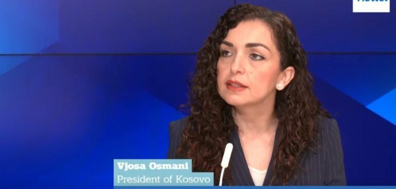SAMITI NË BRUKSEL/ “Vendi i tretë në botë për luftën e krimit dhe korrupsionit”, Vjosa Osmani: Fati i Kosovës është Bashkimi Evropian