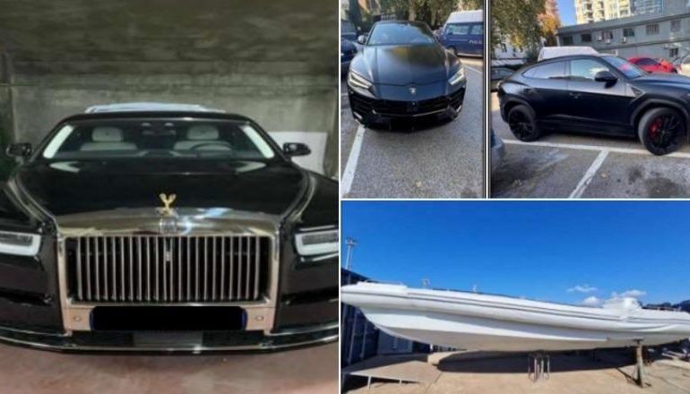 NGA ROLLS ROYCE, TEK LAMBORGHINI/ Cilat janë mjetet luksoze të sekuestruara që shteti i ka nxjerrë në shitje