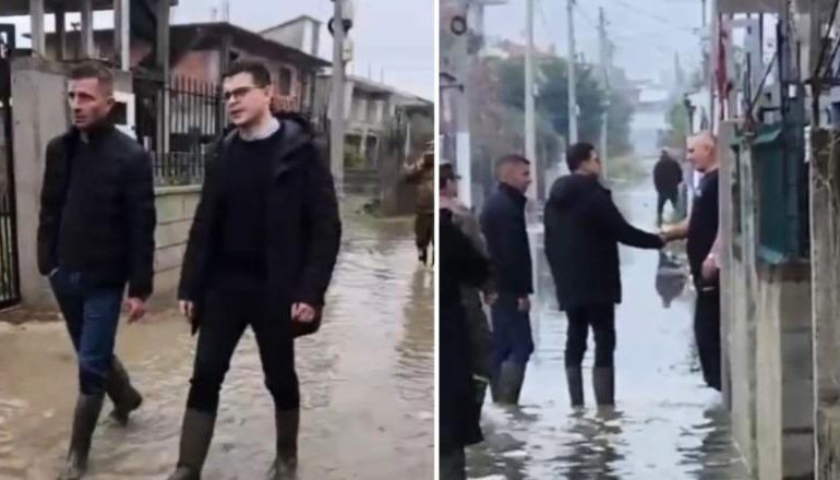 RESHJET E SHIUT NË VEND/ Forcat e armatosura në aksion për largimin e ujit në zonat problematike! I pranishëm edhe Vengu