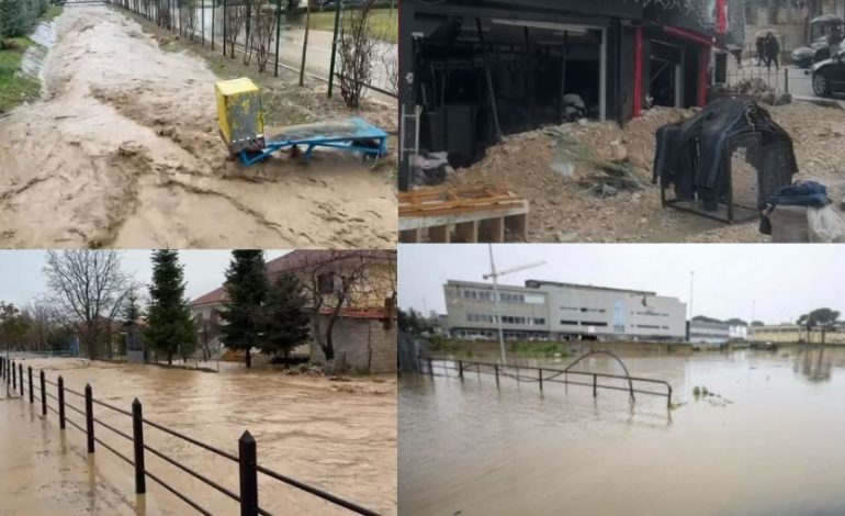 MOTI I KEQ NË SHQIPËRI/ Përmbytje dhe rrëshqitje dherash, evakuohen dhjetëra banorë. Situata sipas qarqeve
