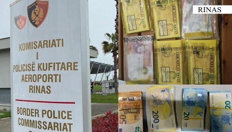 ÇFARË NDODHI? Kapen në Rinas 26 mijë euro dhe paund të padeklaruara, 2 persona nën hetim