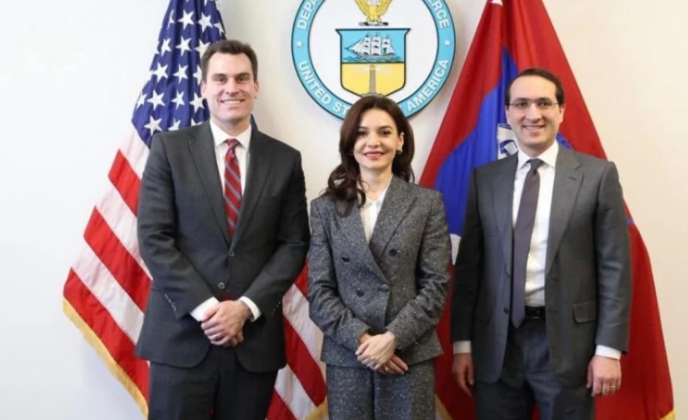 “FORCIM I BASHKËPUNIMIT…”/ Spiropali takon drejtuesit e lartë të Departamentit Amerikan të Tregtisë