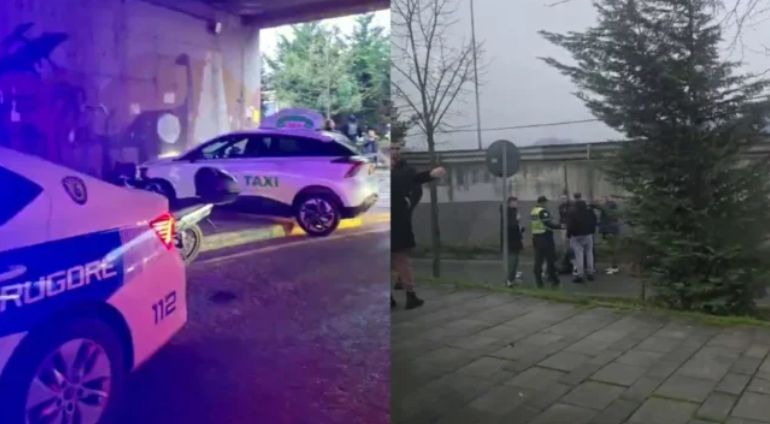 PAMJET/ Aksident i rëndë pranë Kopshtit Zoologjik në Tiranë, taksia përplas motomjetin, plagoset drejtuesi