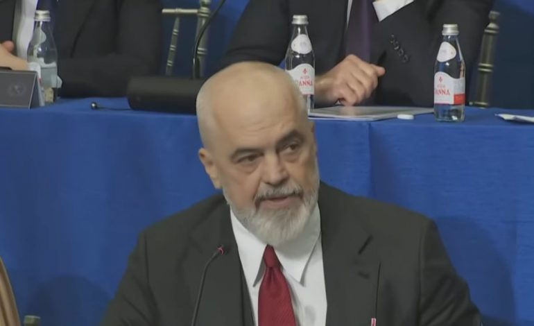 “JO VETËM PARA, POR OFROJMË EDHE ARKITEKTË PËR GAZËN”/ Rama në Bordin e Paqes: Shpresojmë të jemi vlerë e shtuar e vizionit të jashtëzakonshëm të Trump