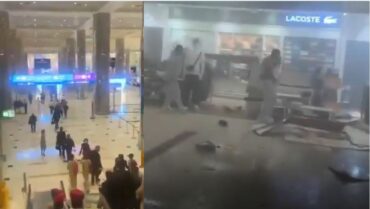 SULMET NË AEROPORTIN E DUBAIT/ Qytetarët në panik e frikë, momenti kur tentojnë të largohen pas goditjeve nga raketat iraniane