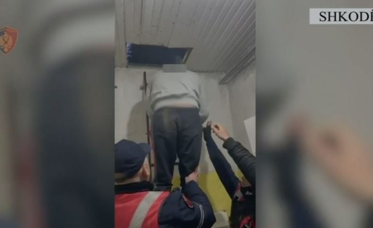 “ISHTE FSHEHUR NË TAVAN”/ Dështoi të grabiste zyrën e Postës Shqiptare dhe një market, kapet “skifteri” në Shkodër