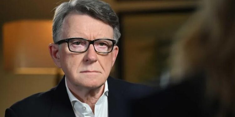DOSJA EPSTEIN/ Autoritetet britanike nisin hetimet ndaj ish-ministrit dhe ish-ambasadorit në SHBA Peter Mandelson