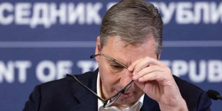 “PROTESTAT I NXISIN SHQIPTARËT”/ Vuçiç: Mandatin e përfundoj në vitin 2027