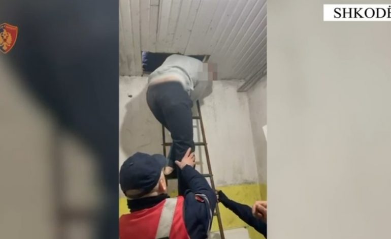 EMRI/ Tentoi të kryente dy grabitje, filialin e postës dhe një biznes, arrestohet 24-vjeçari! Ishte fshehur në tavan
