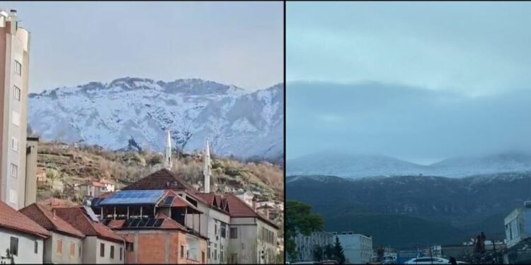 DËBORË NË MARS/ Malet e veriut, juglindjes dhe Dajti zbardhen gjatë natës! Ja situata e rrugëve