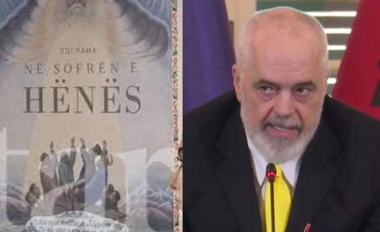 “NË SOFRËN E HANËS”/ Kryeministri Edi Rama promovon librin e tij të ri