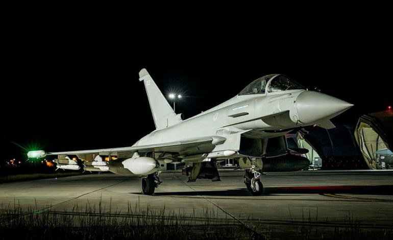 LUFTA ME IRANIN/ Avionët luftarakë të Britanisë rrëzojnë dronët e nisur drejt Jordanisë dhe Bahreinit