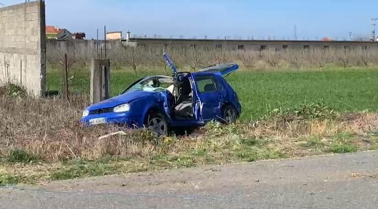 PAMJET E FRIKSHME/ Aksident në Lezhë, përplasen dy makina, një person i plagosur rëndë