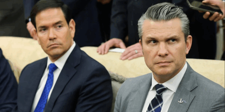 ALARM NË SHBA/ Pronë të paidentifikuar mbi bazën ushtarake ku qëndrojnë Rubio dhe Hegseth