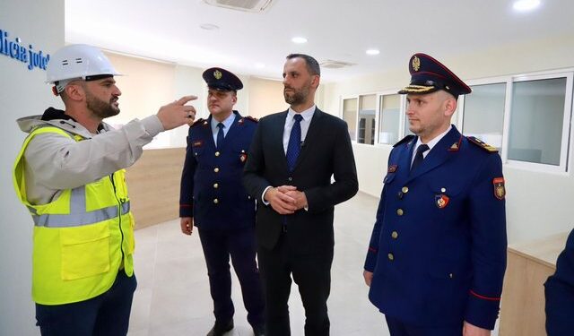 INAGUROHET KOMISARIATI I RI I KRUJËS/ Lamallari: Modernizim i policisë nuk është vetëm infrastruktura. Rrisni standardin e shërbimit për qytetarët
