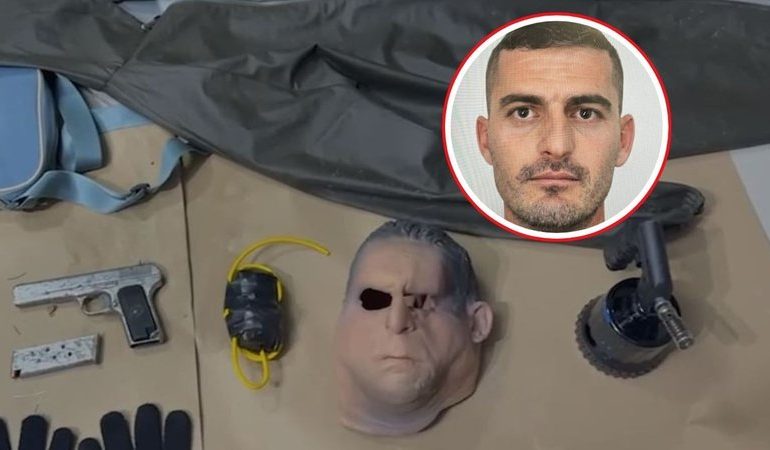 ME MASKË SILIKONI NË FYTYRË/ Tritol e armë me vete gati për të kryer krim, ky është 37-vjeçari Perikli Doçi!