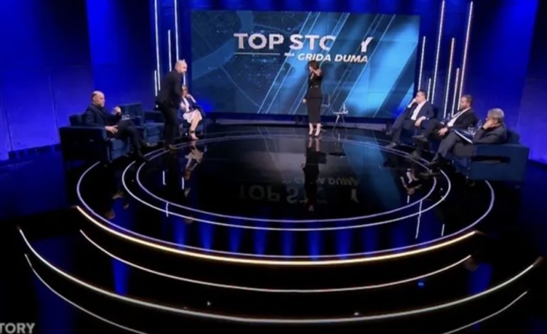 “ATË GISHTIN FUTE…”/ Grida Duma përplaset me Fred Lelën, e përzë nga studio e emisionit